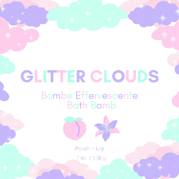 Bombe de bain - Glitter Clouds